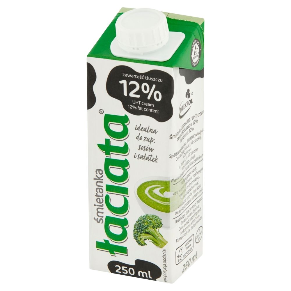 Łaciata Śmietanka UHT 12%