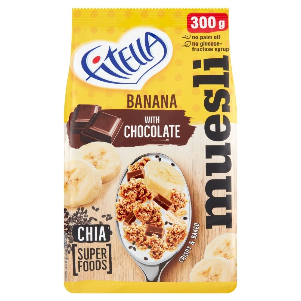 FITELLA FITELLA MUSLI BANANOWE300G 1X12) zakupy dla domu i biura 53986899
