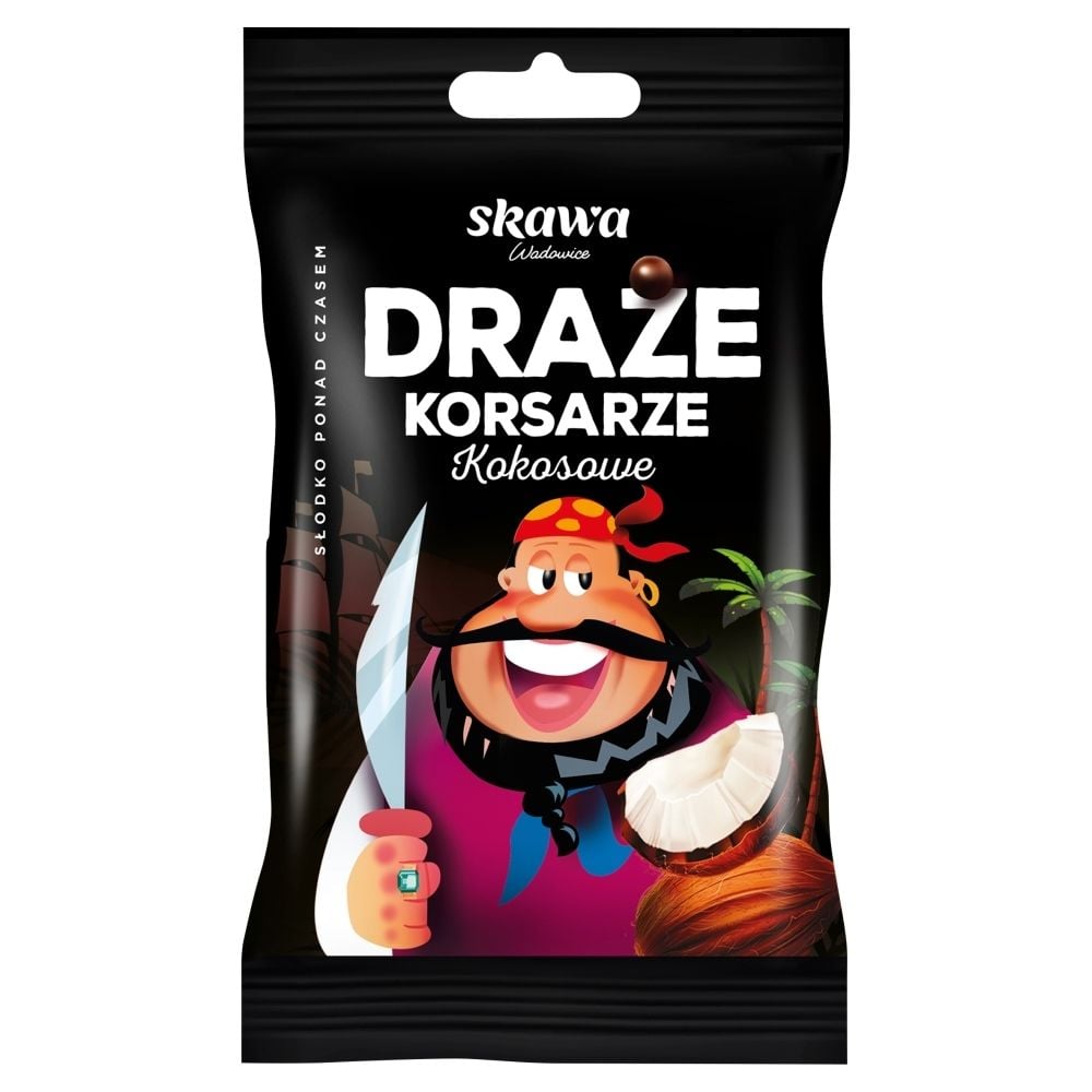 Skawa Draże kokosowe Korsarz 70 g