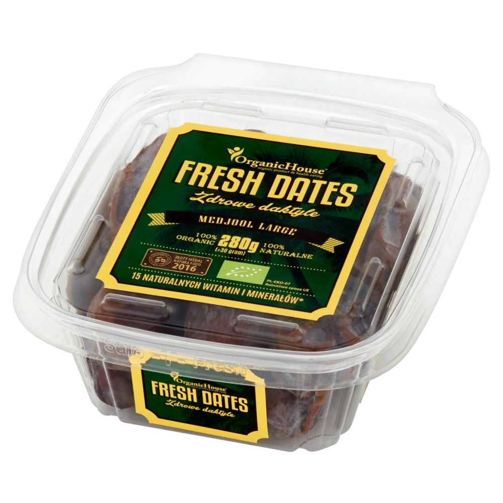 Fresh Dates Świeże Daktyle Medjool Large BIO - 280 gram Fresh Dates