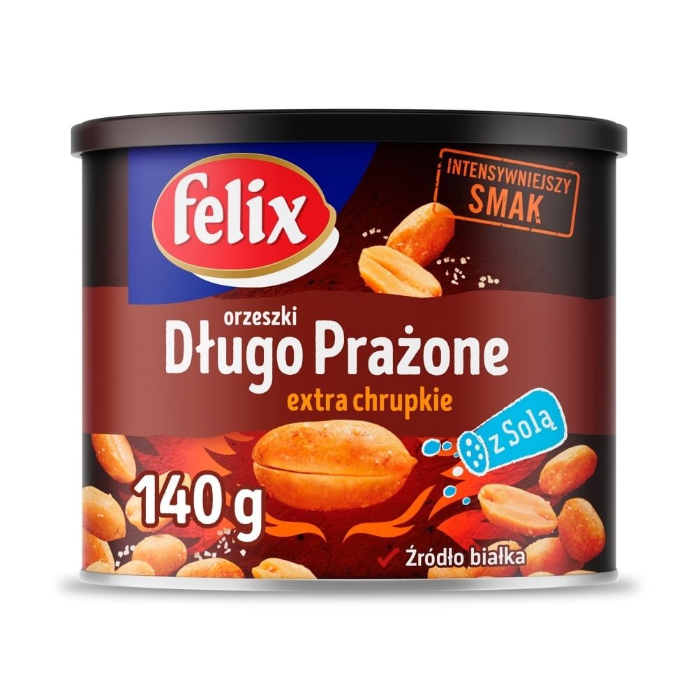 Felix ORZESZKI DŁUGO PRAŻONE 140G zakupy dla domu i biura 45954062