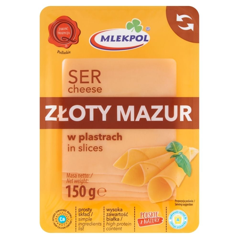 Mlekpol - Ser Złoty Mazur