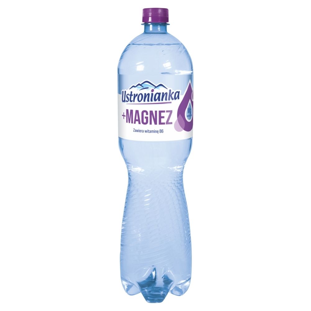 Ustronianka z magnezem gazowana 1,5l