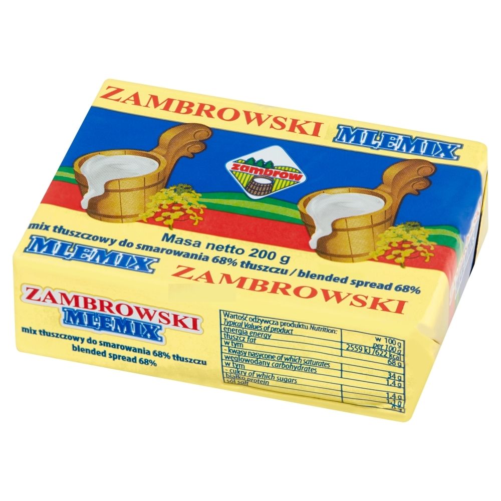 Mlemix Zambrowski - Mix tłuszczowy do smarowania 68% tłuszczu