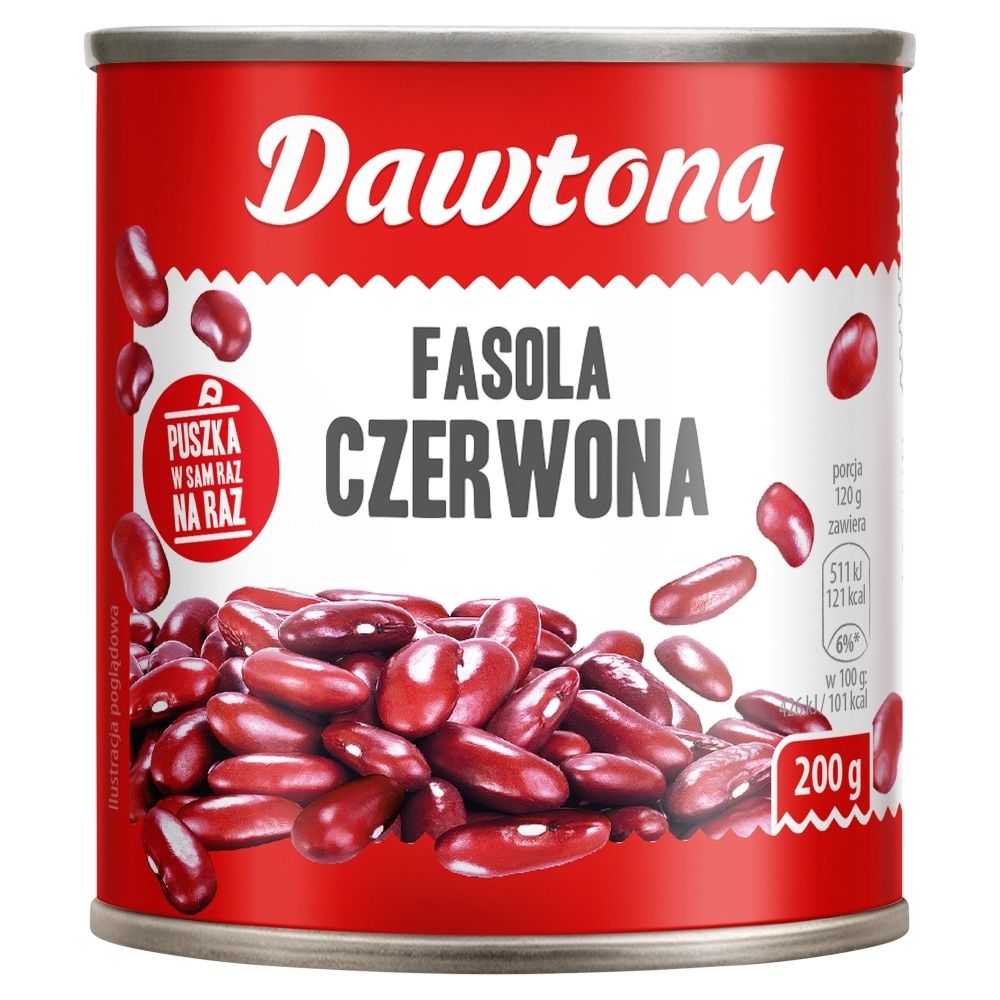 Fasola czerwona 200g Dawtona