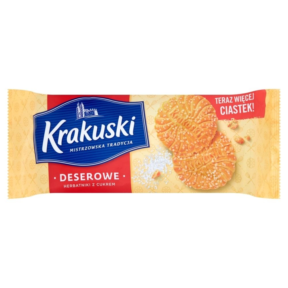 Krakuski DESEROWE Z CUKREM 200 G/24 zakupy dla domu i biura! 93530