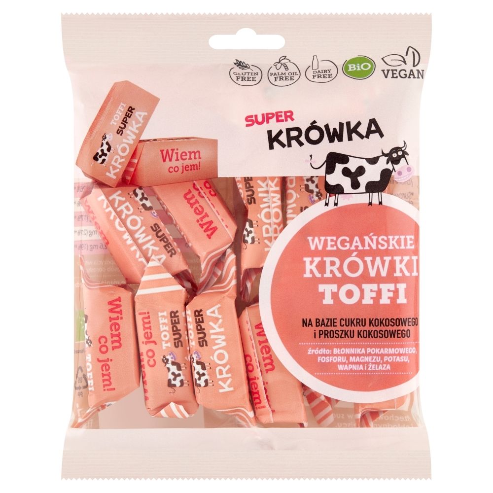 Eko-Wital MEGUSTO Krówki bezmleczne o smaku toffi BEZGL. BIO 150 g 7285