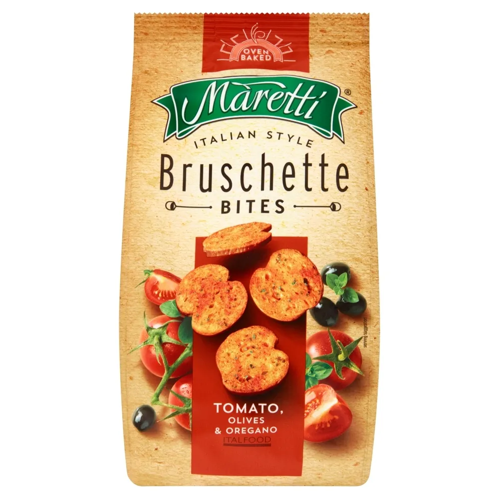 BRUSCHETTA MARETTI Z POMIDOREM I OLIWKĄ 70 G