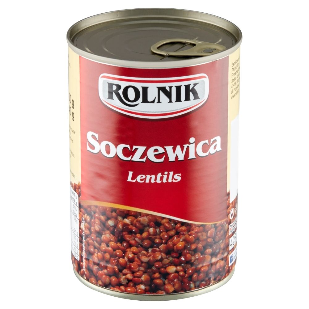 Rolnik Soczewica konserwowa 425 ml