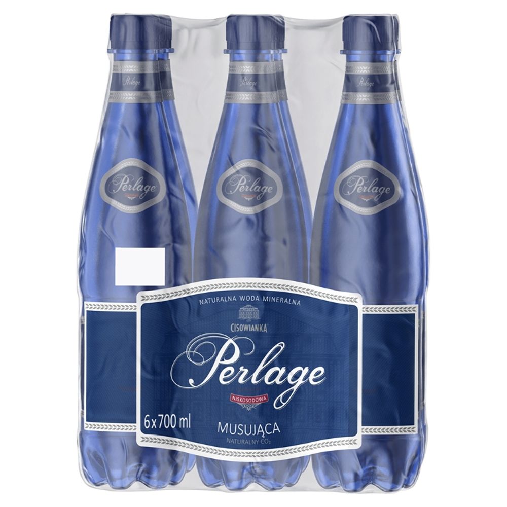 Cisowianka Perlage naturalna woda mineralna gazowana 6 x 0,7L