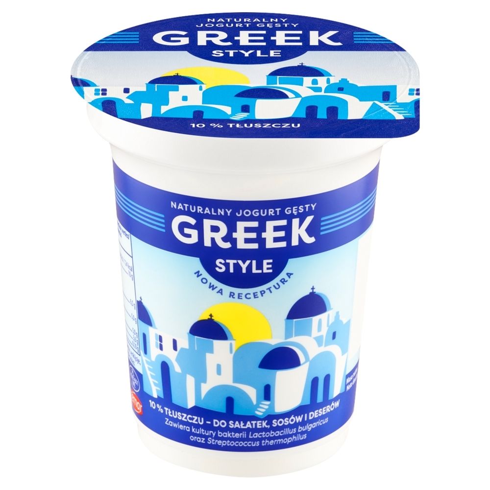 Greek Style - Jogurt naturalny 10% tłuszczu.