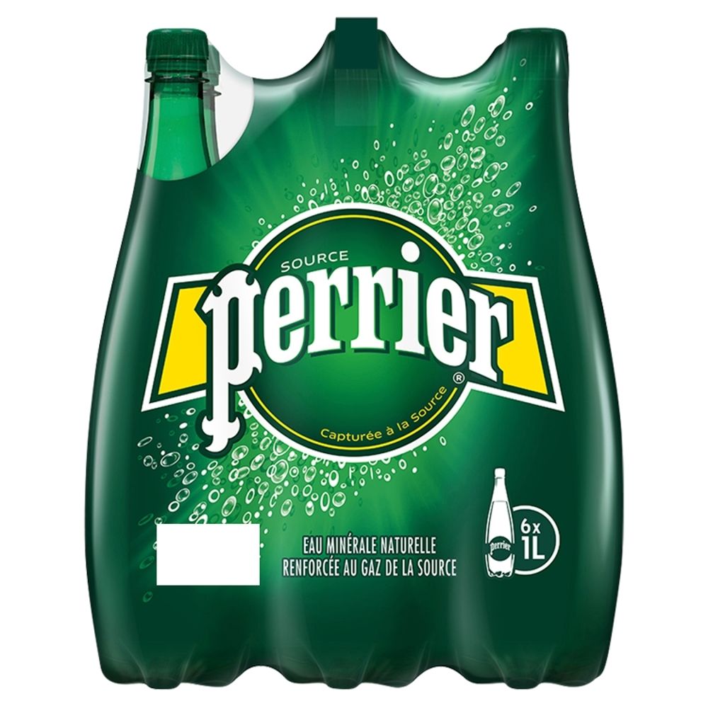 Perrier Naturalna woda mineralna gazowana 6 x 1 L