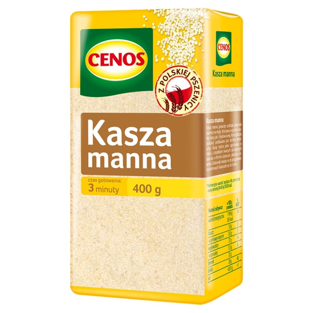 Kasza Manna Z Pszenicy 400 G Cenos