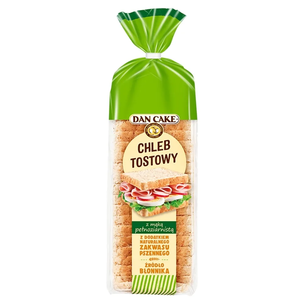 Chleb Tostowy Pełnoziarnisty500G Dan Cake