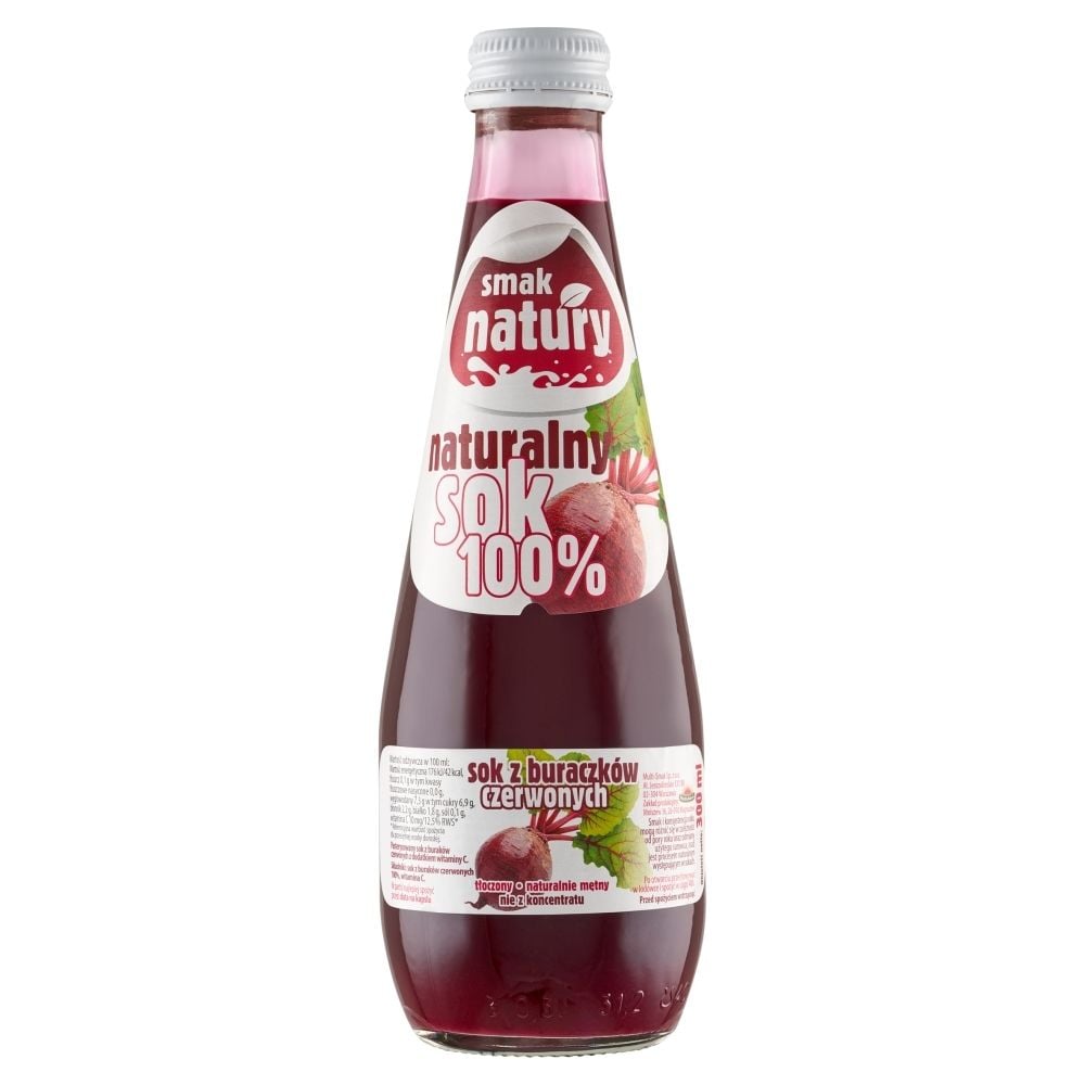 Smak natury Sok z buraczków czerwonych 300 ml