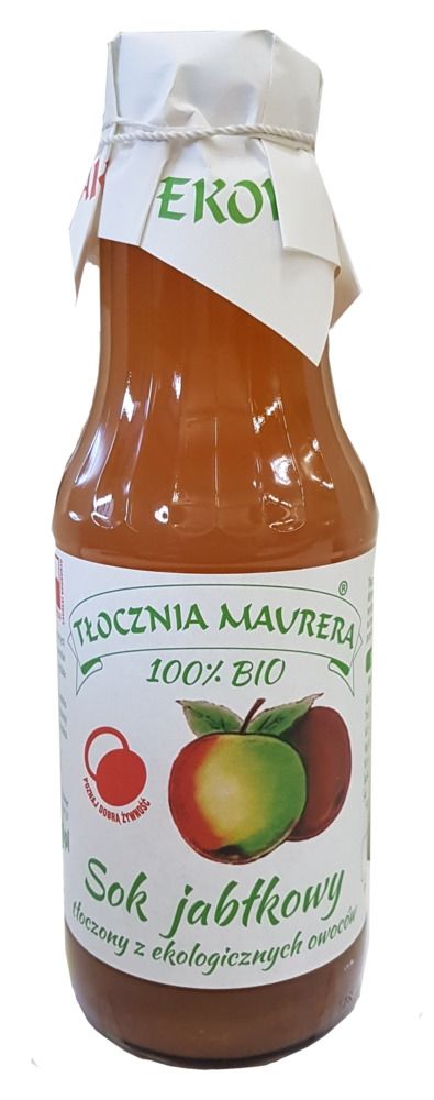TŁOCZNIA MAURERA Ekologiczny sok owocowy z jabłek 0,7l - Tłocznia Maurera 5906881861936