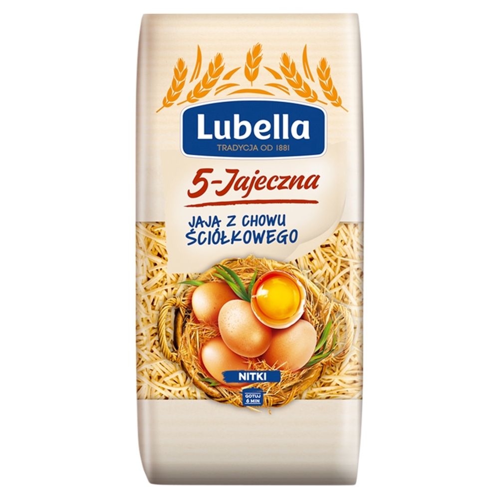Lubella - Makaron nitki 5 jajeczny