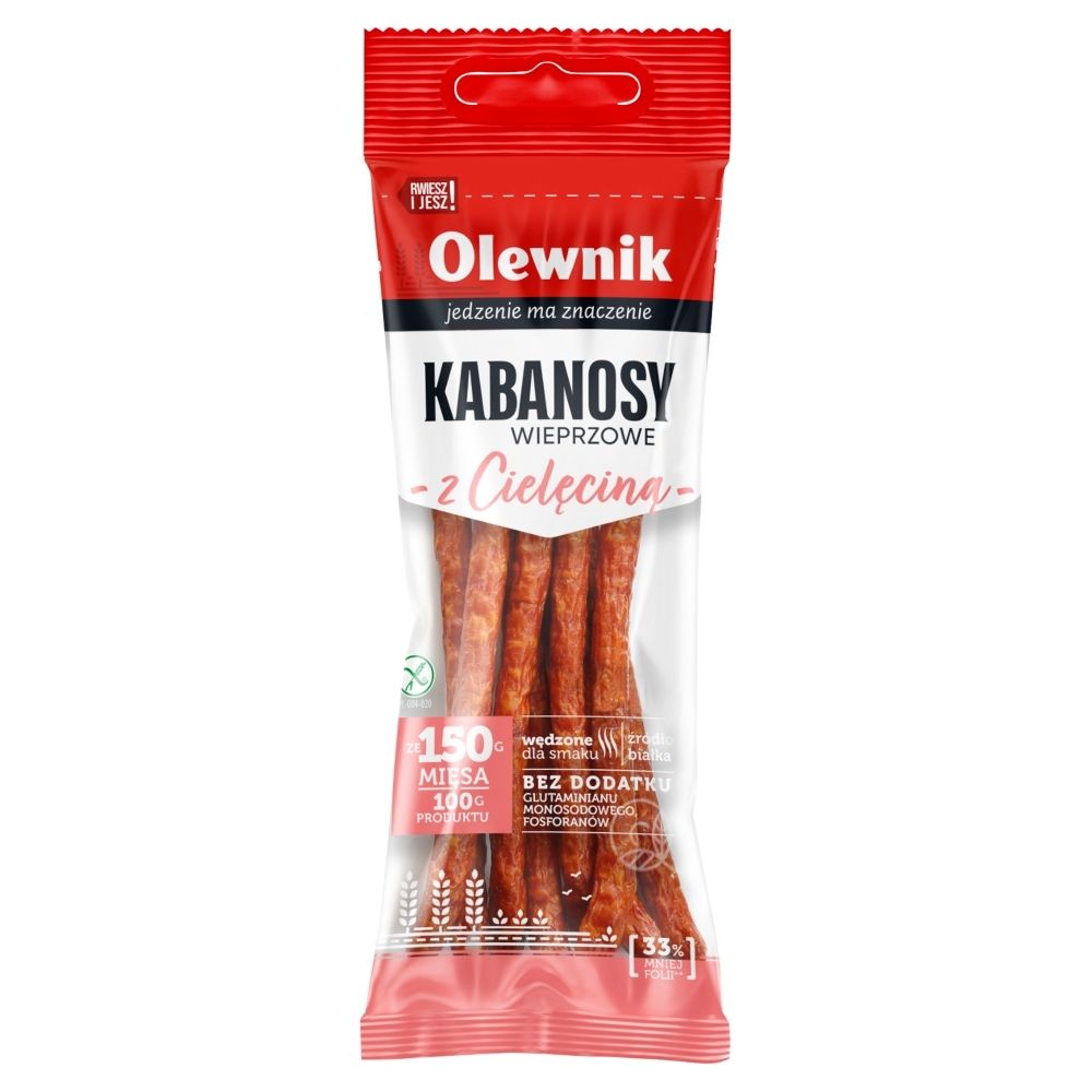 Olewnik Kabanosy z cielęciną 105 g