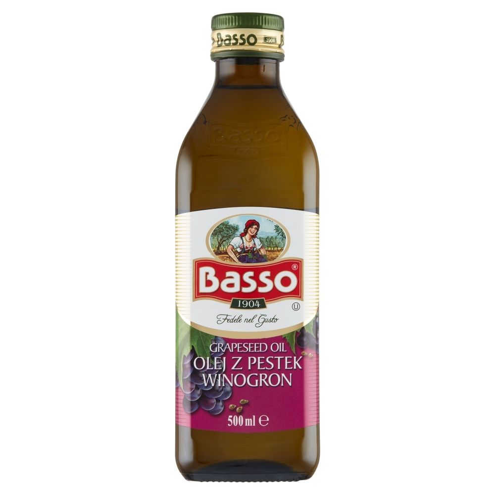 BASSO BASSO Olej z pestek winogron 0,5l 11ITAOLBPW
