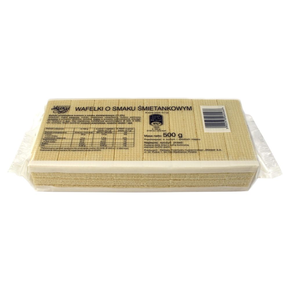 Skawa Wafle śmietankowe 500 g