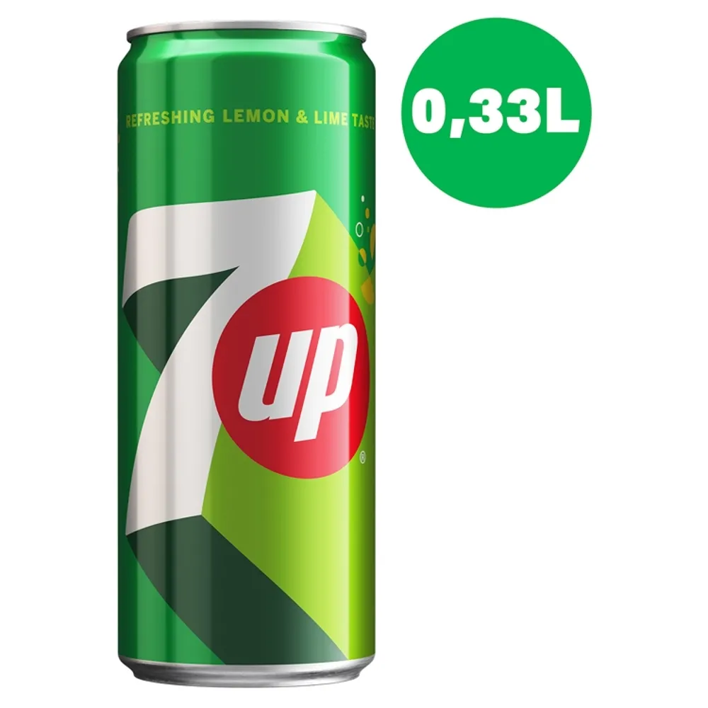 7 Up - Napój gazowany o smaku cytrynowo limonkowym