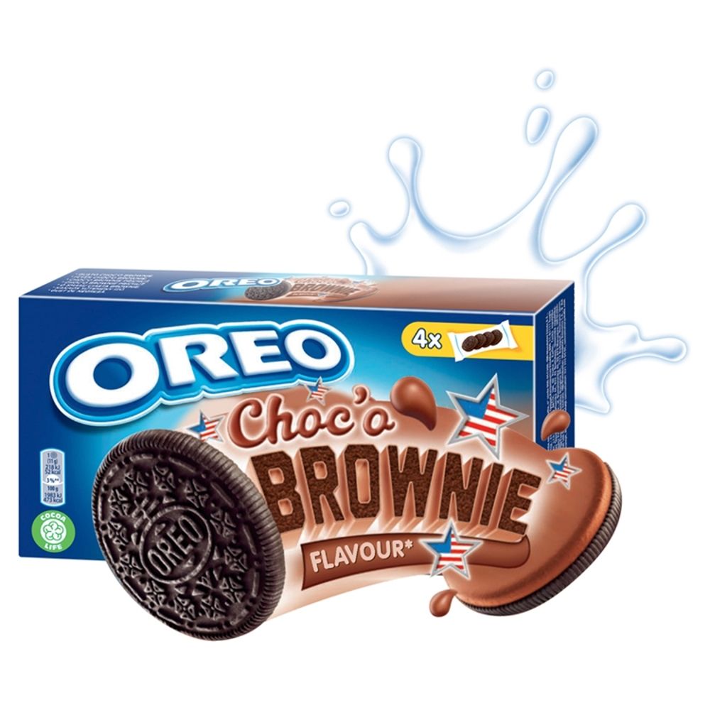 Oreo Choco Brownie ciastka kakaowe z nadzieniem kakaowy...