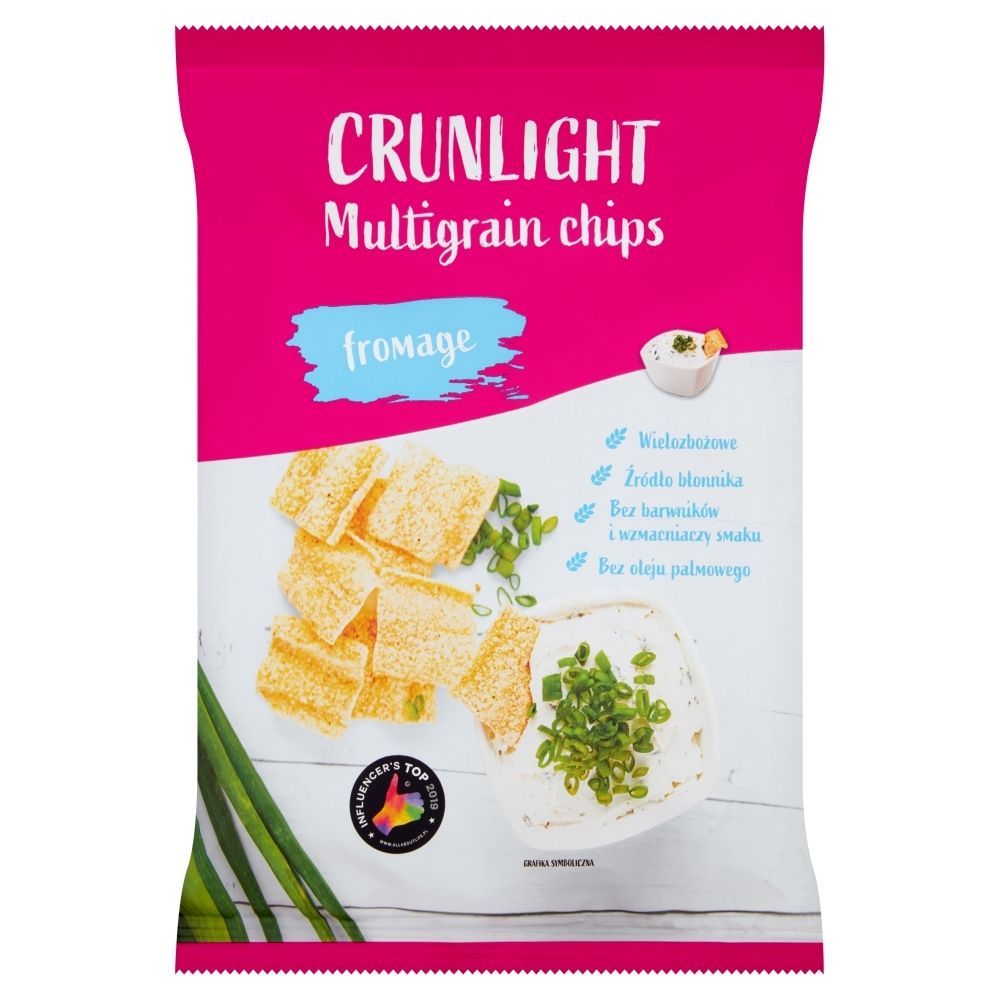 Crunlight - Chrupki wielozbożowe o smaku fromage