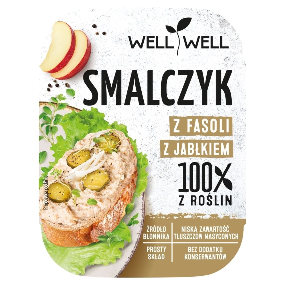 Well Well - Smalczyk z fasoli z jabłkiem i cebulką