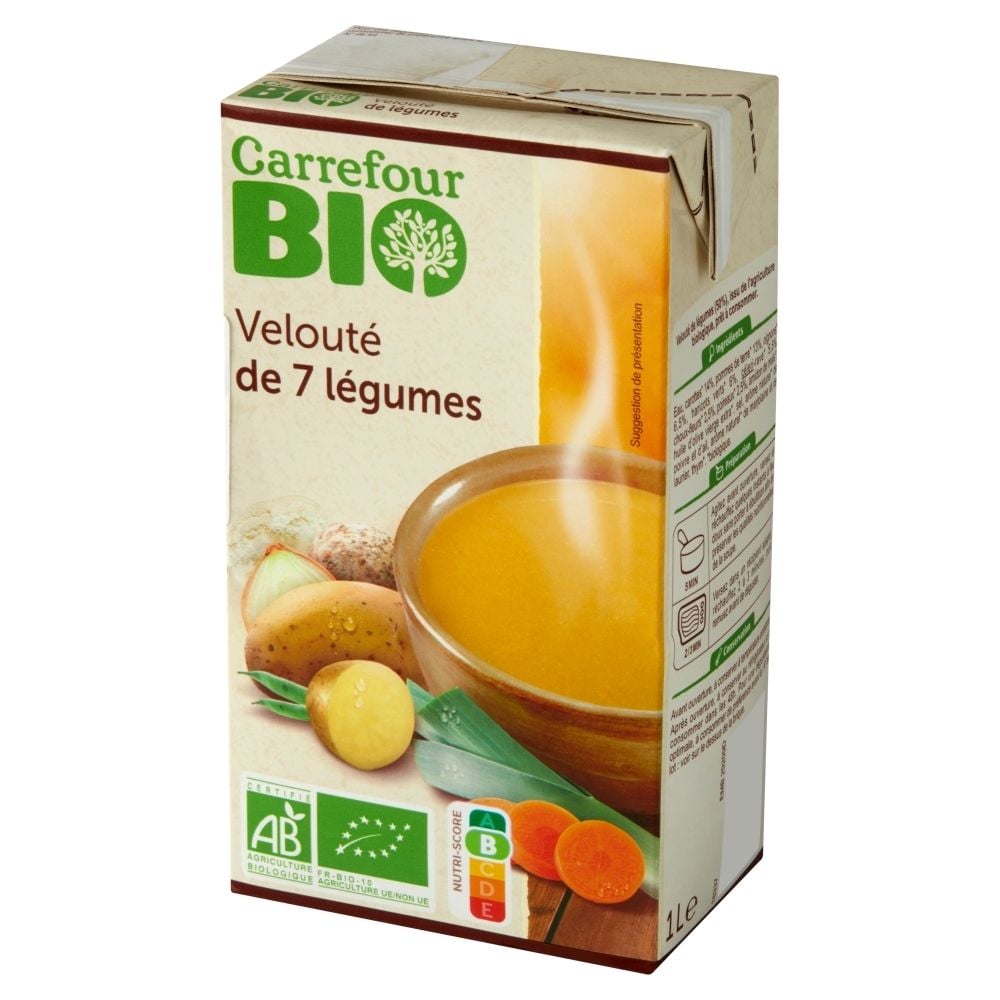 Carrefour Bio Zupa krem z 7 warzyw 1 l