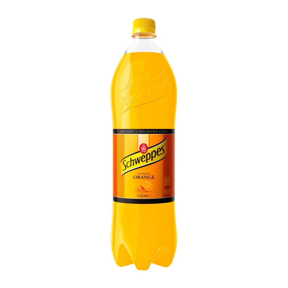 Schweppes Orange Napój gazowany 1,35 l