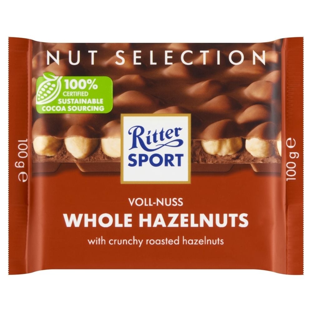 Ritter Sport CZEKOLADA MLECZNA Z CAŁYMI ORZECHAMI 100G zakupy dla domu i biura OF7006