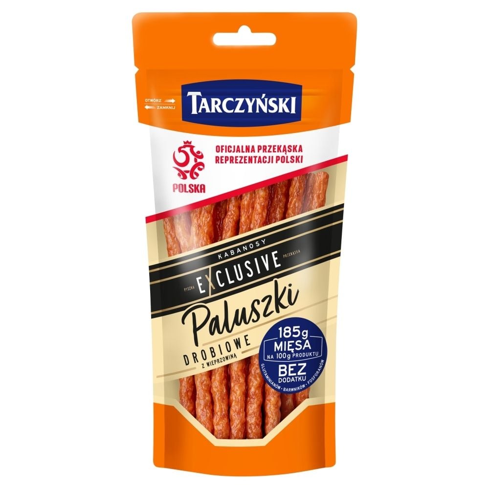 Tarczyński Kabanos Exclusive Easy drobiowy z dodatkiem wieprzowiny 95 g