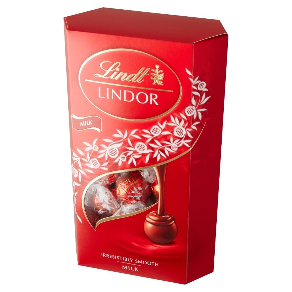 Lindt Czekoladki Lindor Milk Cornet 337g CZEK1039
