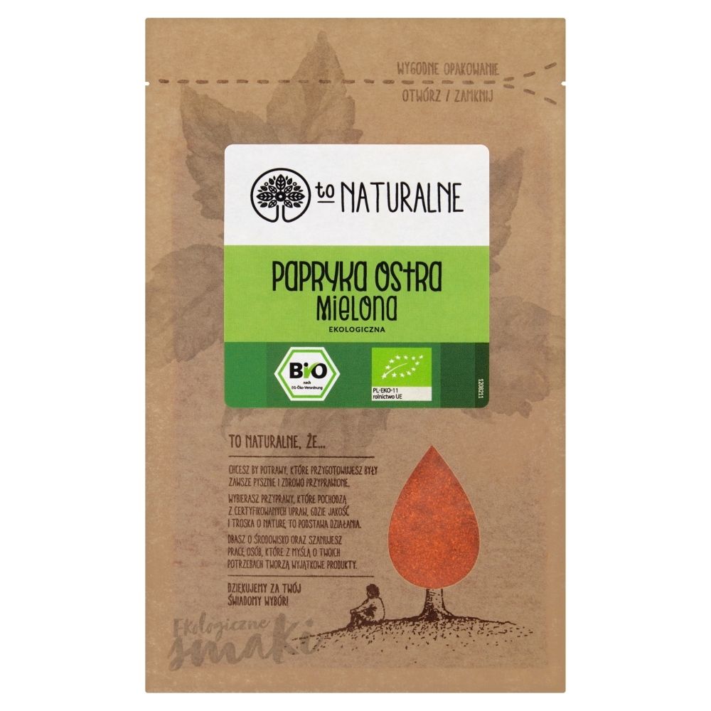 To Naturalne TO NATURALNE PAPRYKA OSTRA MIELONA 15G zakupy dla domu i biura! 36729002