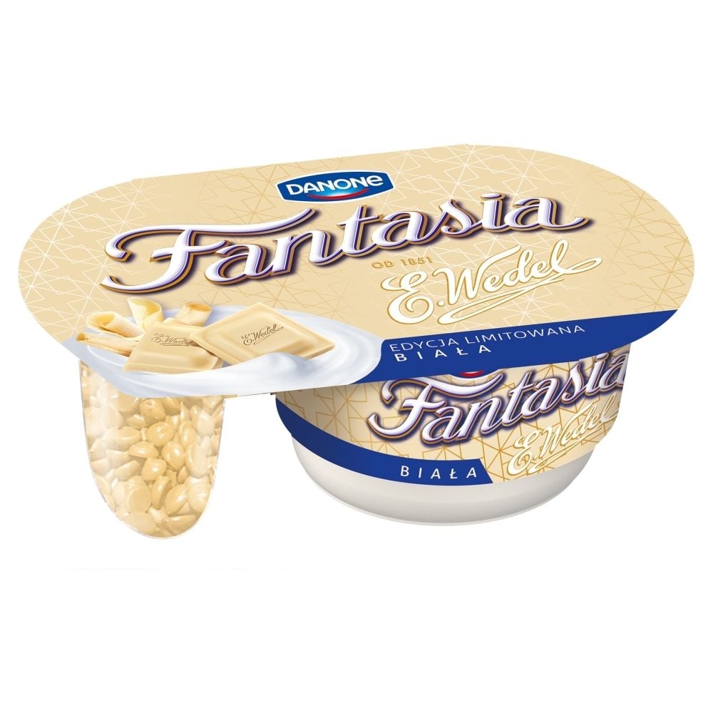 Danone - Fantasia Deser kremowy z białą czekoladą