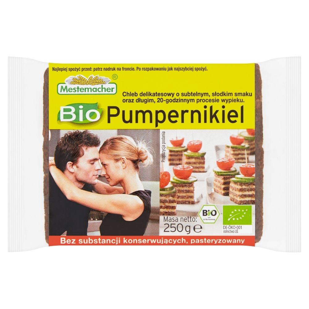 Mestemacher Pumpernikiel BIO 250 g Bio