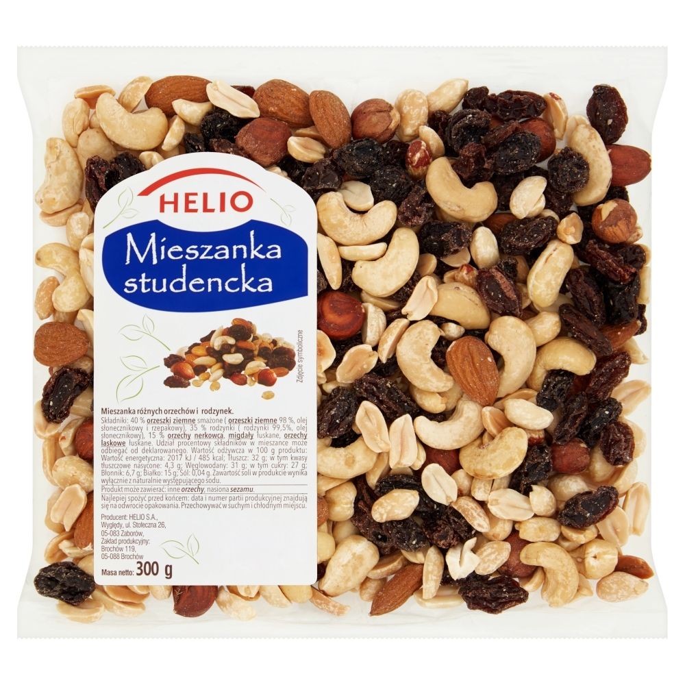 Helio MIESZANKA STUDENCKA 300 G zakupy dla domu i biura 94332095