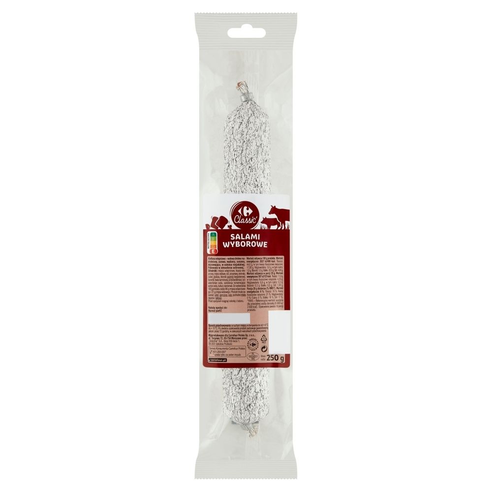 Carrefour Classic Salami wyborowe 250 g
