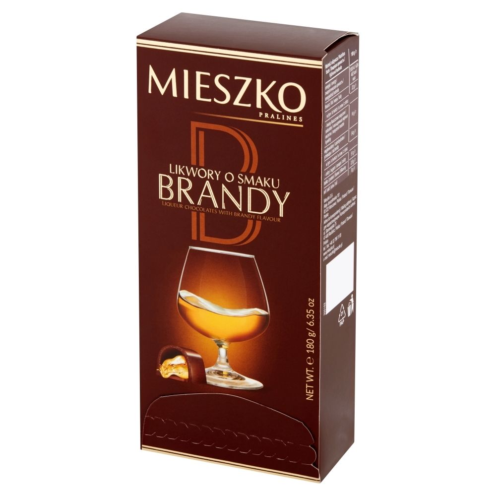 Mieszko Cukierki Likwory Brandy 180g CLIK.9110