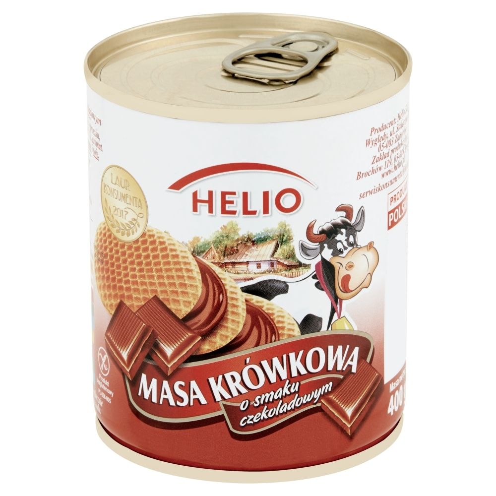 Helio MASA KRÓWKOWA O SMAKU CZEKOLADOWYM 400 G