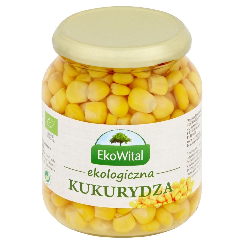EkoWital Kukurydza w zalewie BIO 340g/230g