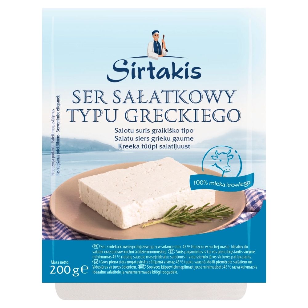 Sirtakis Ser Sałatkowy Plaster 200G