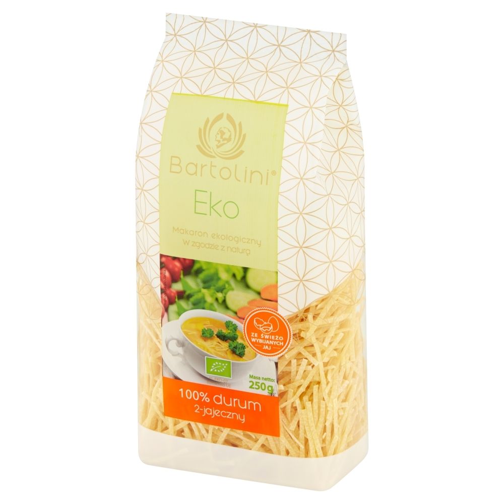 Bartolini Makaron Durum 2-Jajeczny Krajanka Średnia BIO 250g