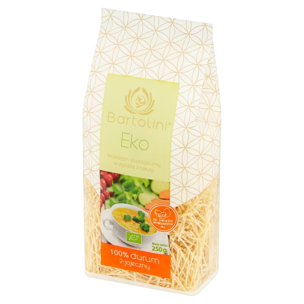 Bartolini Eko Makaron durum 2-jajeczny Ekologiczny 250 g