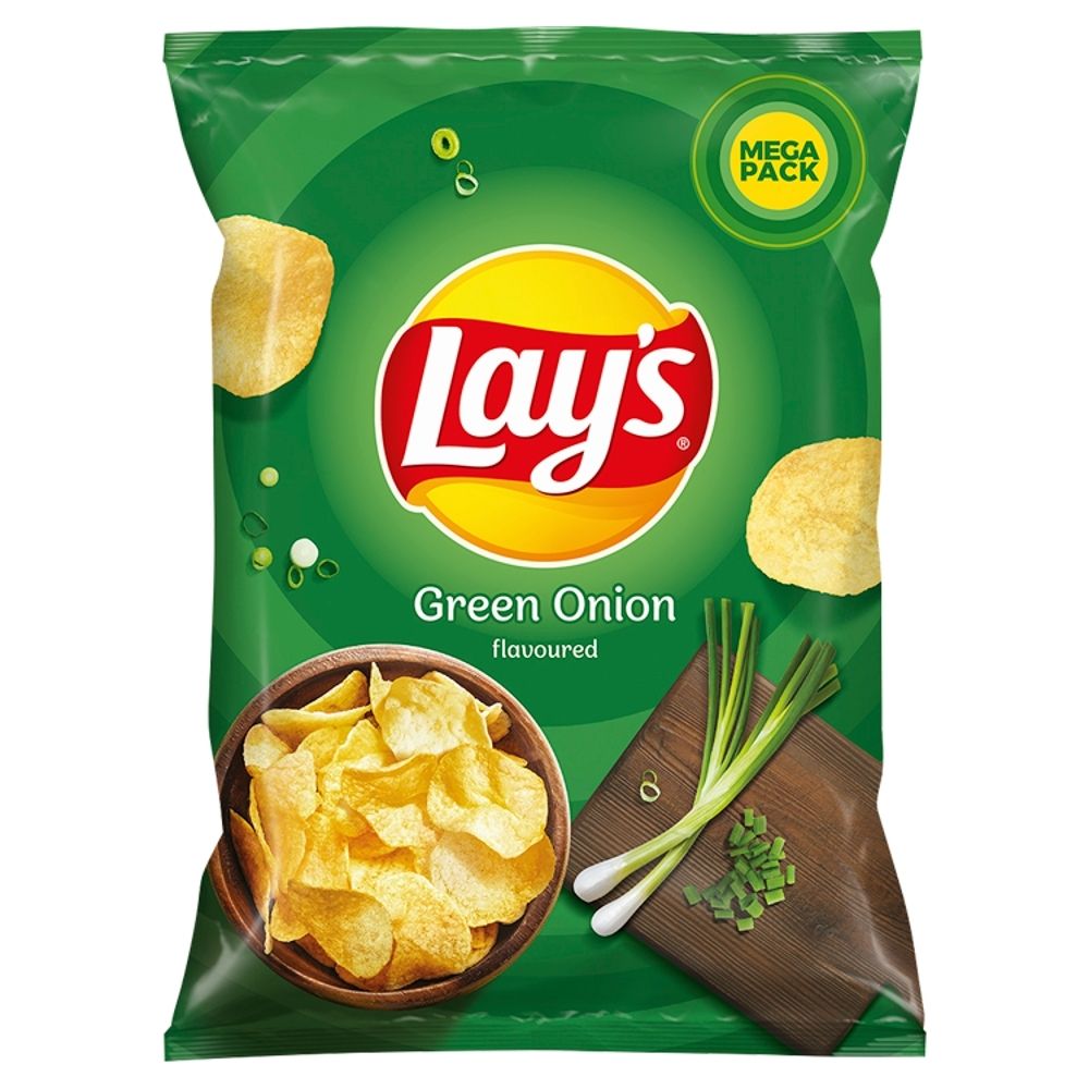 Lays - Chipsy ziemniaczane o smaku zielonej cebulki