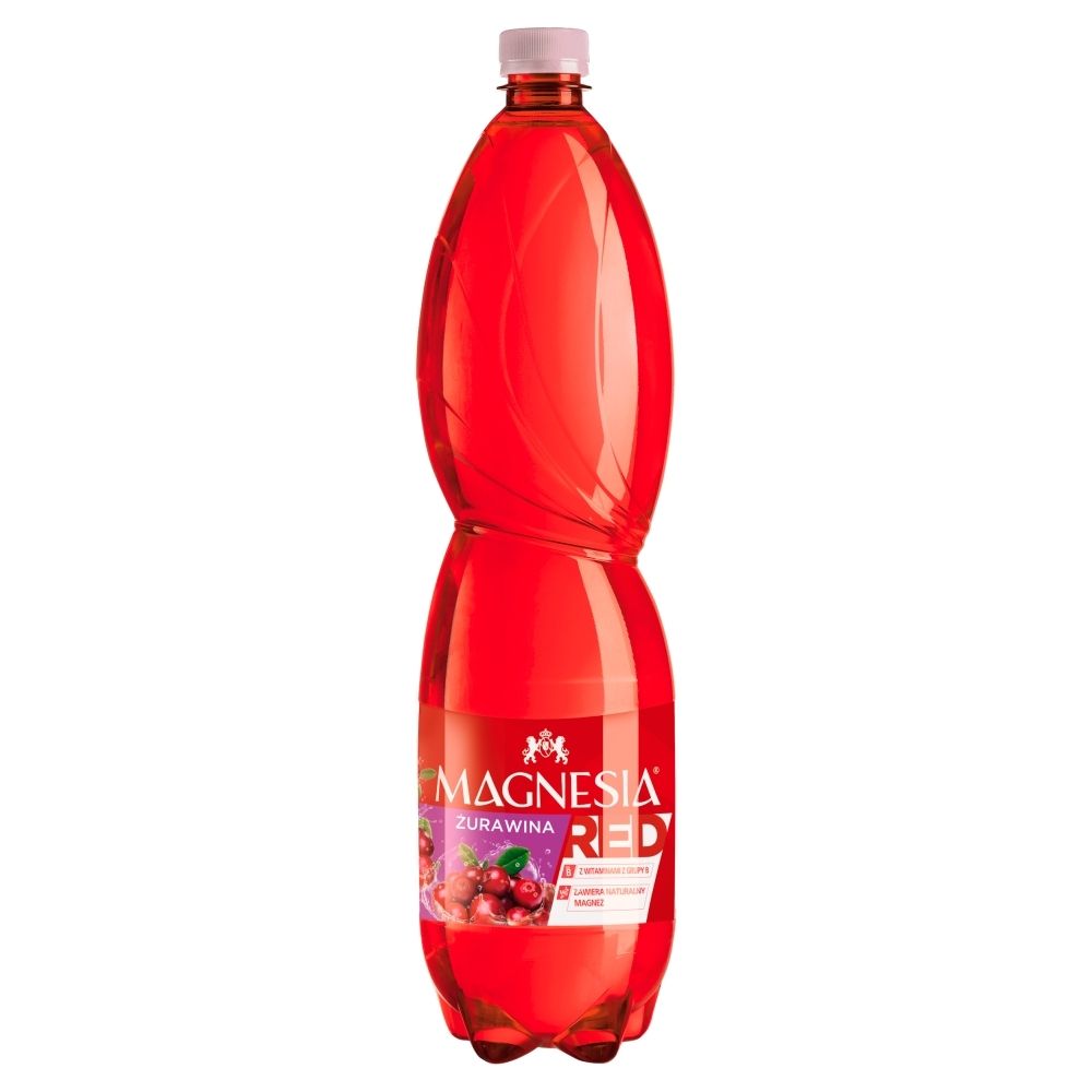 Magnesia Red Napój ŻURAWINA lekki gaz 1500ml
