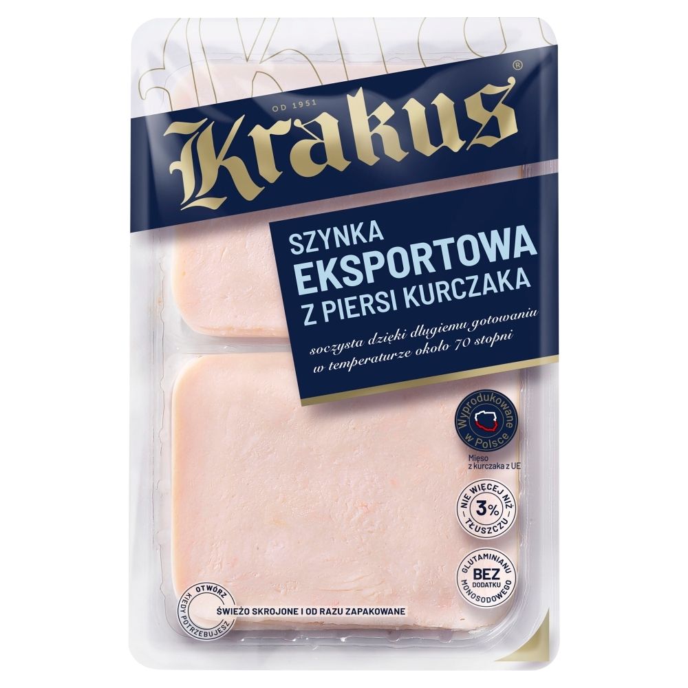 Krakus - Szynka z piersi kurczaka parzona