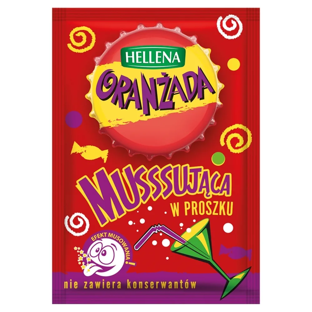 Hellena COLIAN ORANŻADA W PROSZKU CZERWONA 18G zakupy dla domu i biura! 53805826