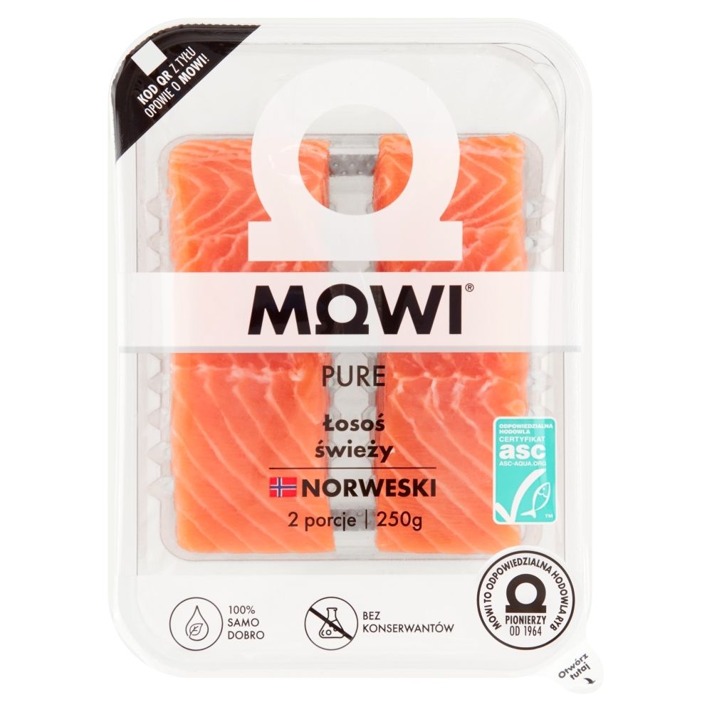 Mowi - Łosoś świeży ze skórą