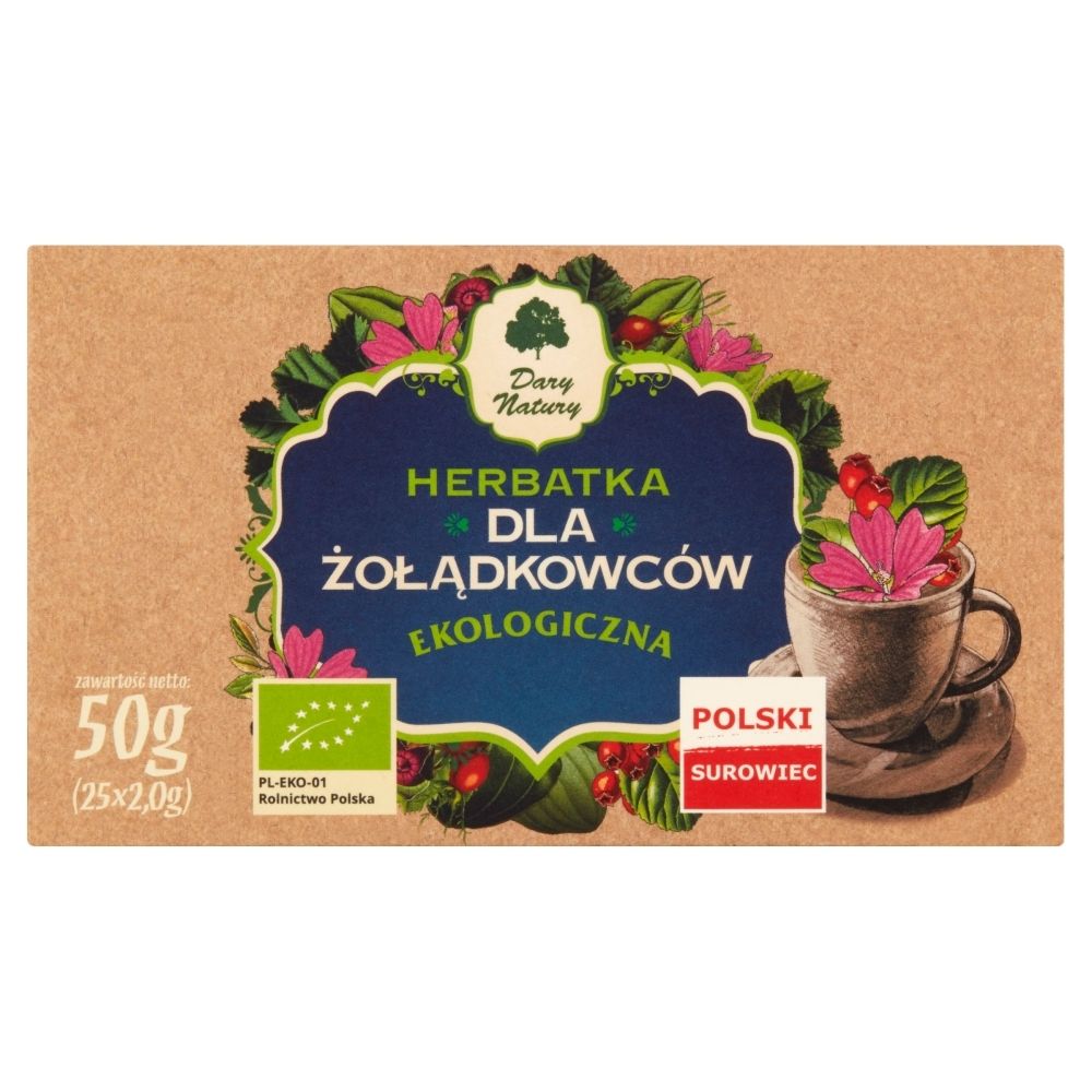 DARY NATURY Dary Natury herbatka dla żołądkowców EKO x 25 sasz